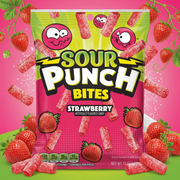 Sour Punch Bites STRAWBERRY (USA) Bag 142g