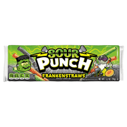 SOUR PUNCH Frankenstraws HALLOWEEN Candy (USA) 91g - Happy Candy UK LTD