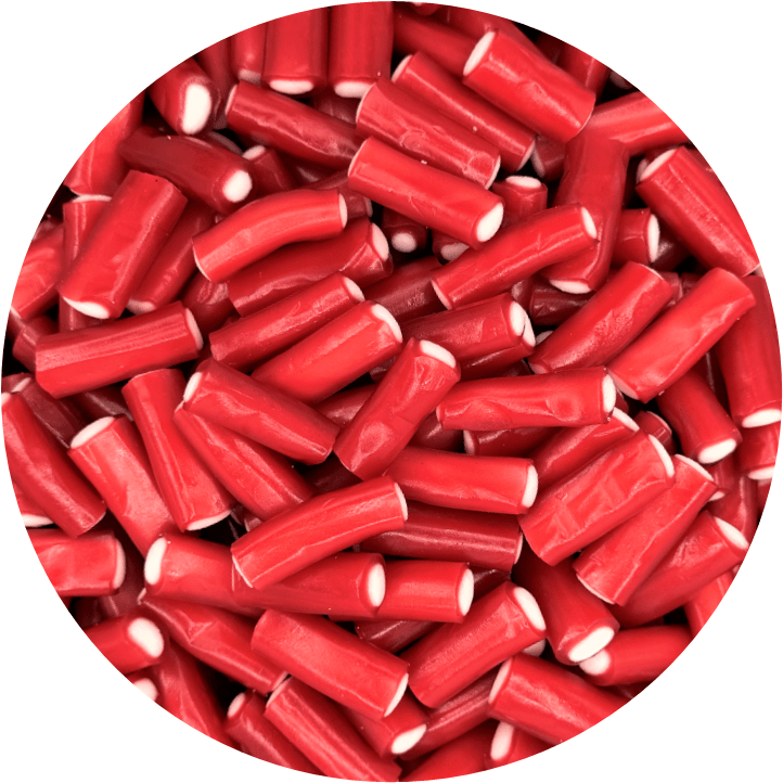 Strawberry Pencil Bites - Happy Candy UK LTD