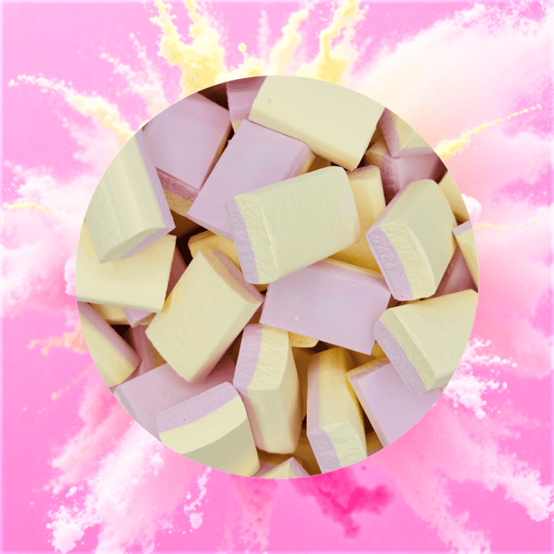 Strawberry & Vanilla TOCHOS - Ice Sherbet Blocks/Bricks - Happy Candy UK LTD