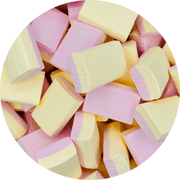 Strawberry & Vanilla TOCHOS - Ice Sherbet Blocks/Bricks - Happy Candy UK LTD