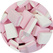 Strawberry & Vanilla TOCHOS - Ice Sherbet Blocks/Bricks - Happy Candy UK LTD
