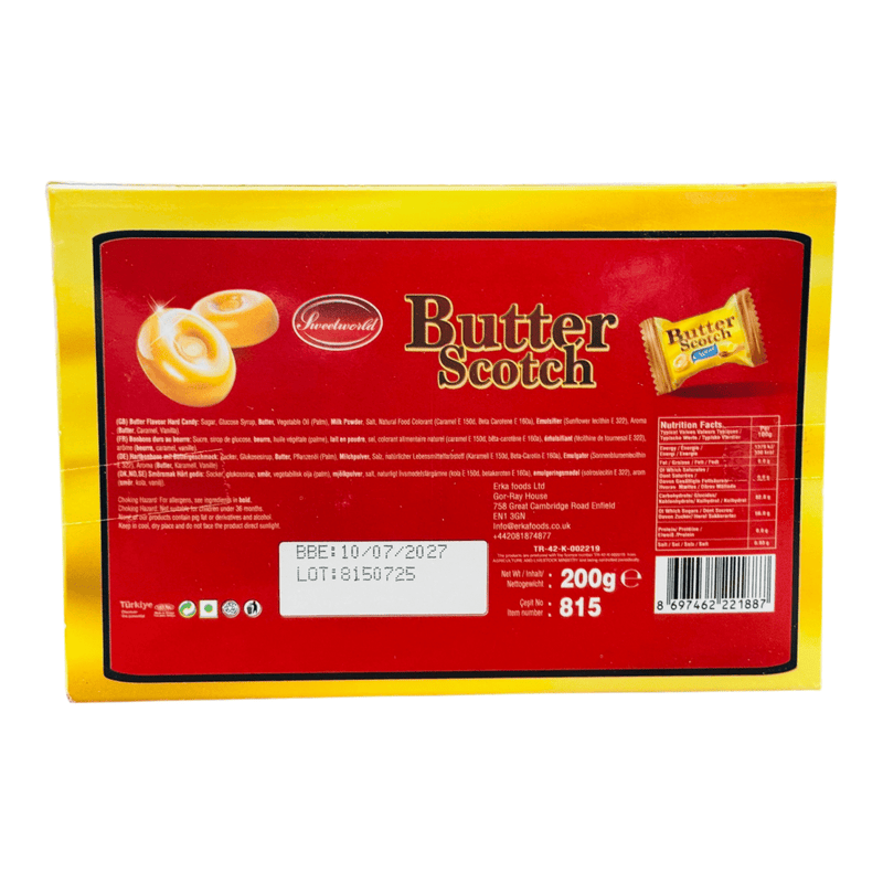 Sweetworld Butter Scotch Gift Box 200g