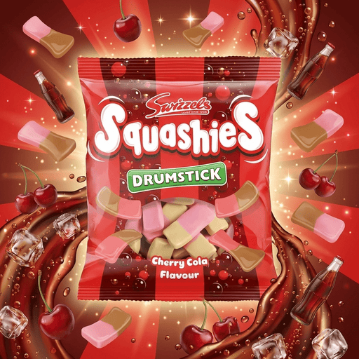 Swizzels Drumstick Squashies Cherry Cola Bag 120g
