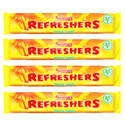 Swizzels Refreshers TROPICAL Mango & Pineapple Chew Bar 4 Pack - Happy Candy UK LTD