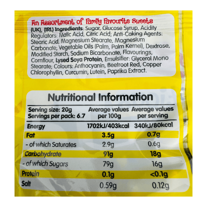 Swizzels Scrumptious Sweets Share Bag 134g - Happy Candy UK LTD