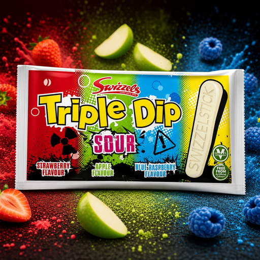 Swizzels Triple Dip SOUR 23g