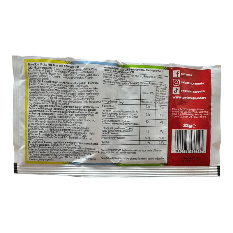 Swizzels Triple Dip SOUR 23g