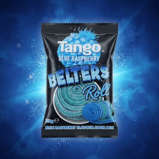 Tango Blue Raspberry Belters Roll 35g