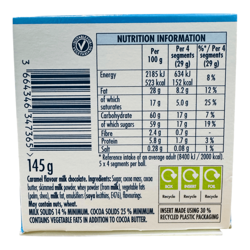 Terry's Chocolate Caramel Ball 145g