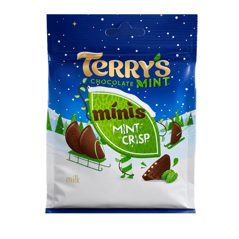 Terry's Chocolate Mint Crisp Minis Bag 80g
