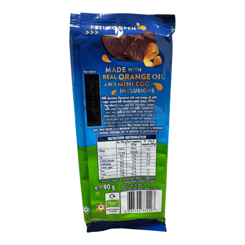 Terry’s Chocolate Orange Milk Chocolate Mini Egg Bar 90g
