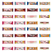 The Real Candy Co. Fudge Nougat Brittle Bar Selection