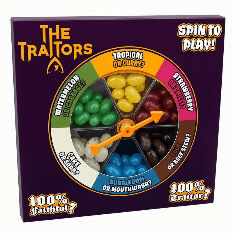 THE TRAITORS Jelly Bean Spinner Game 100g