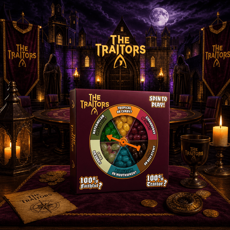 THE TRAITORS Jelly Bean Spinner Game 100g