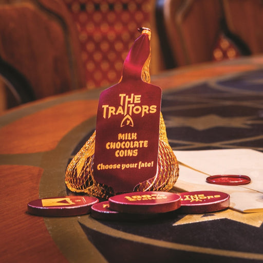 THE TRAITORS Milk Chocolate Coins Net Bag 72g