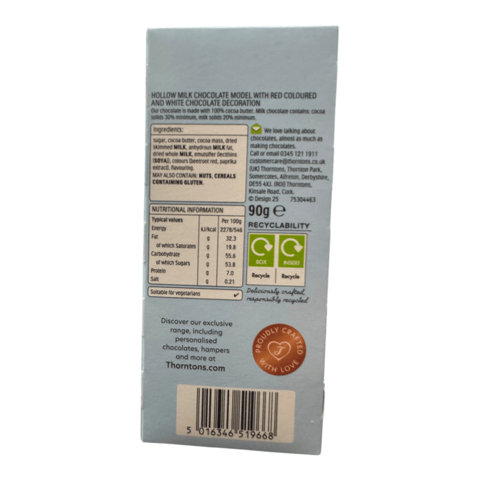 Thorntons Cheeky Reindeer Milk Chocolate Christmas Gift 90g