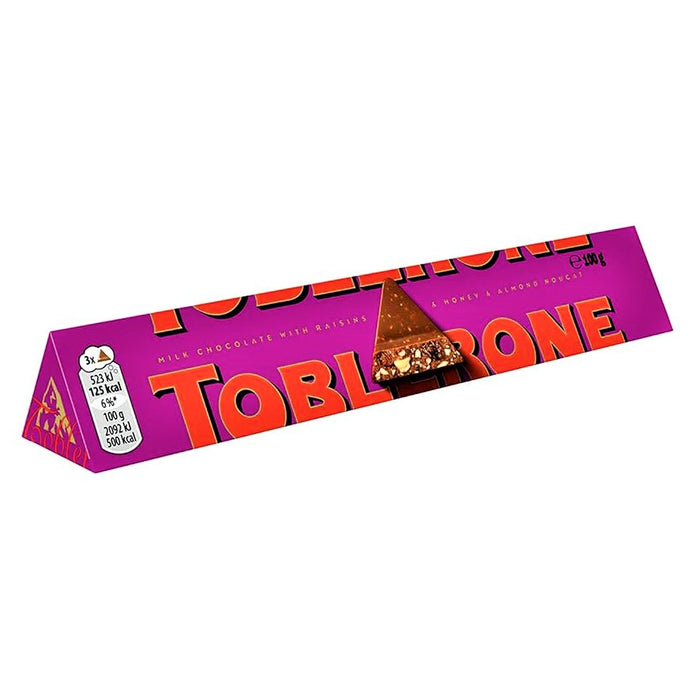 Toblerone Fruit & Nut Chocolate Bar 100g - Happy Candy UK LTD