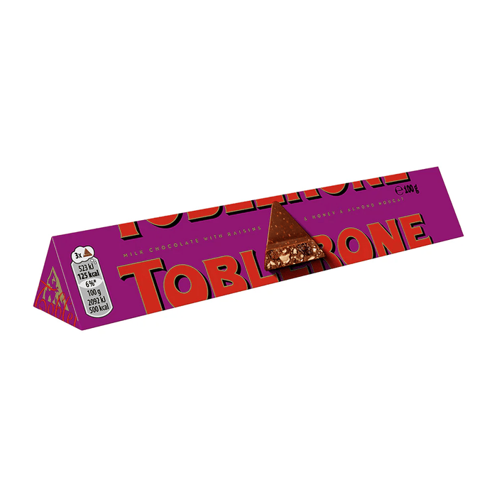 Toblerone Fruit & Nut Milk Chocolate Bar 100g