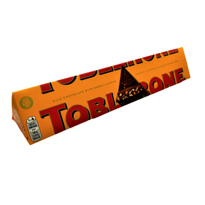 Toblerone Orange Twist Milk Chocolate Gift Box 360g - Happy Candy UK LTD