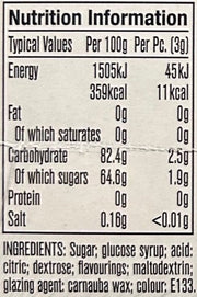 Toxic Waste Blue Sour Candy Drum 42g - Happy Candy UK LTD