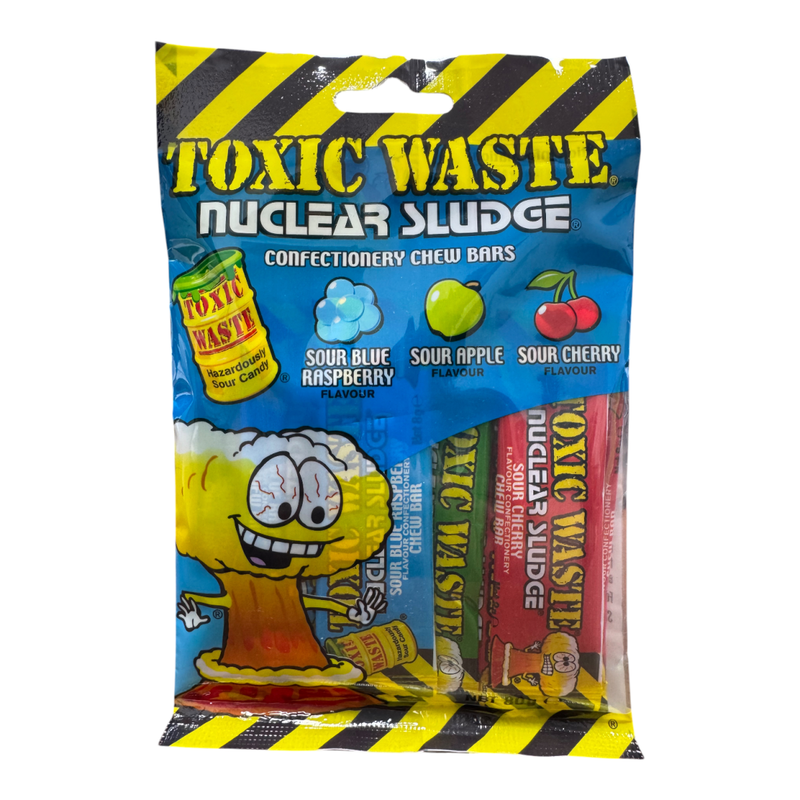 Toxic Waste Nuclear Sludge 10 PACK Mini Chew Bars 80g
