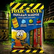 Toxic Waste Nuclear Sludge 10 PACK Mini Chew Bars 80g
