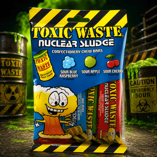 Toxic Waste Nuclear Sludge 10 PACK Mini Chew Bars 80g