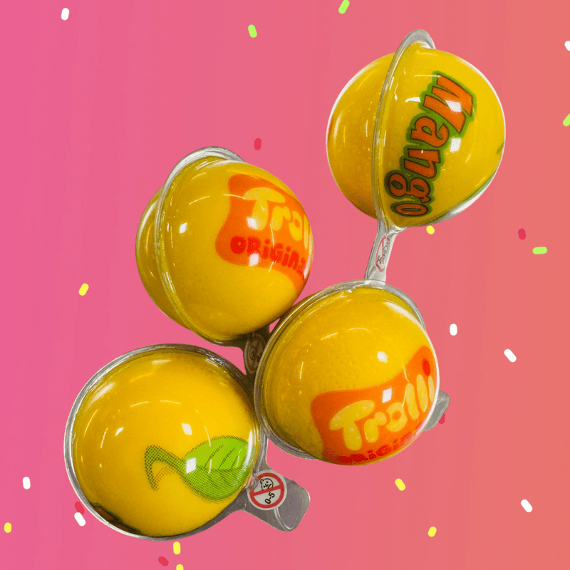 Trolli 3D Flavour Bombs Bursting Ball 4 Pack - Happy Candy UK LTD