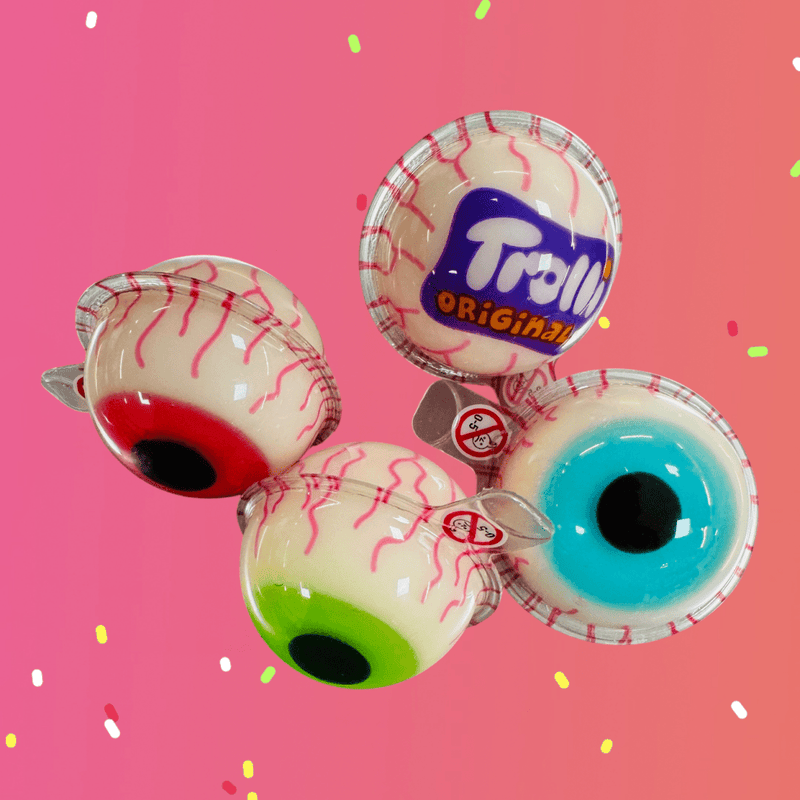 Trolli 3D Flavour Bombs Bursting Ball 4 Pack - Happy Candy UK LTD