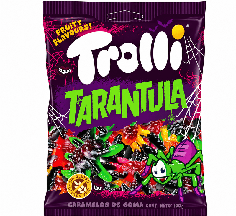 Trolli TARANTULA Halloween Candy Bag 100g