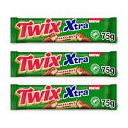 Twix Hazelnut Milk Chocolate Bar 3 Pack 3x75g