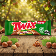 Twix Hazelnut Milk Chocolate Bar 46g