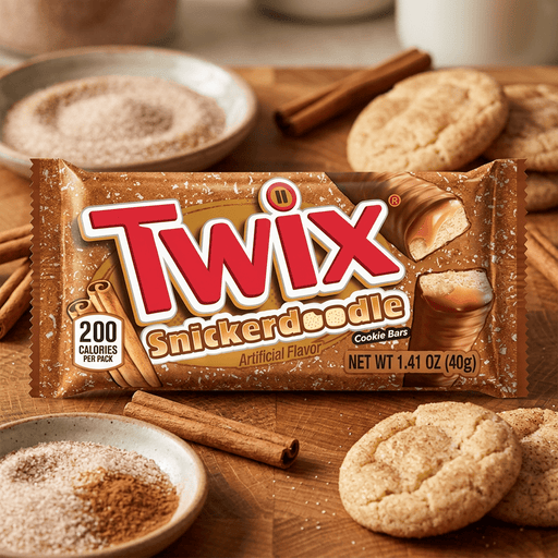 Twix Snicker Doodle Milk Chocolate Bar (USA) 40g