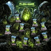 Vidal Alien Eggs Liquid Filled Bubblegum 10 Pack