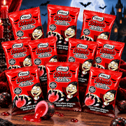 Vidal BLOOD Balls Liquid Filled Bubblegum 10 Pack