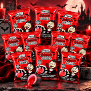 Vidal BLOOD Balls Liquid Filled Bubblegum 10 Pack