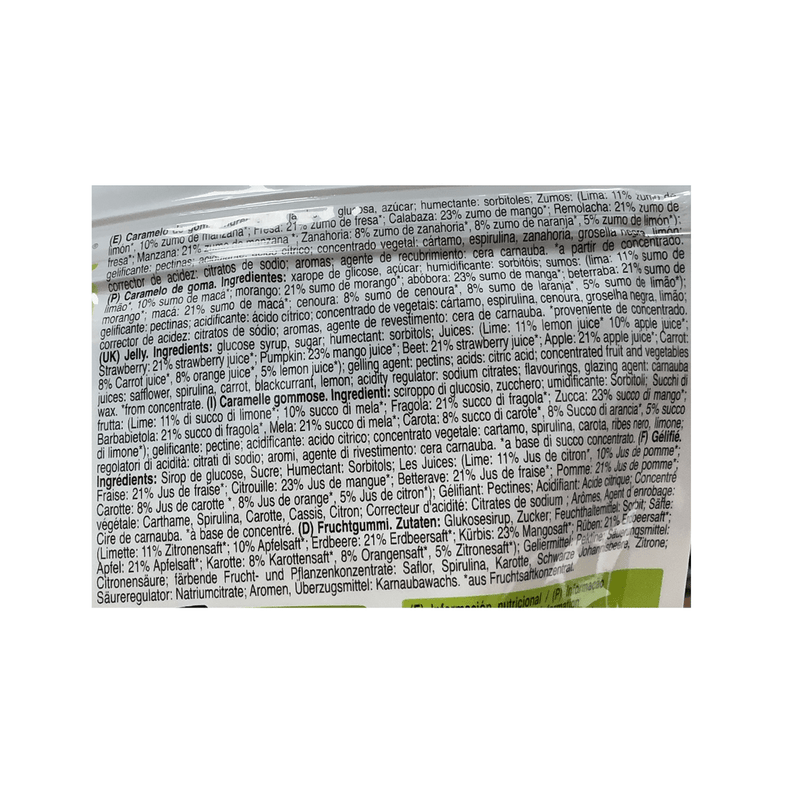 Vidal Naturall Fruits and Veggies Pouch 180g