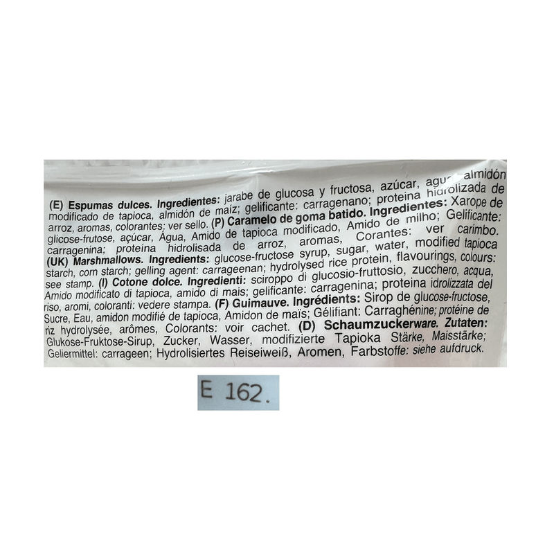 Vidal Naturall Veggie Mallows Pouch 90g