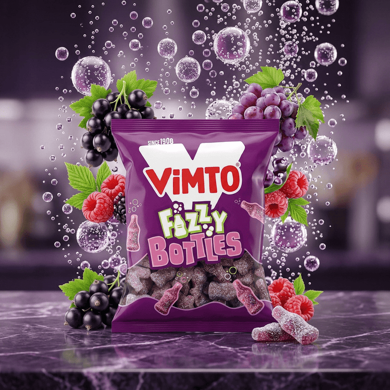 Vimto Fizzy Bottles Bag 100g