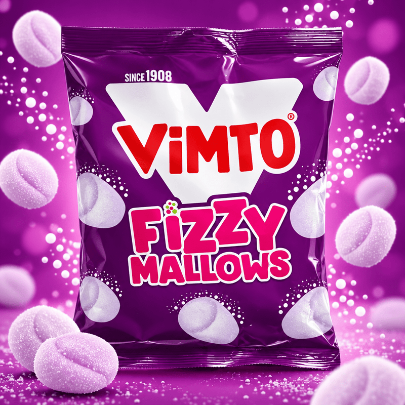 Vimto Fizzy Marshmallows 100g