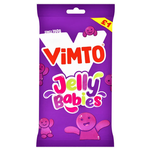 Vimto Jelly Babies 140g - Happy Candy UK LTD