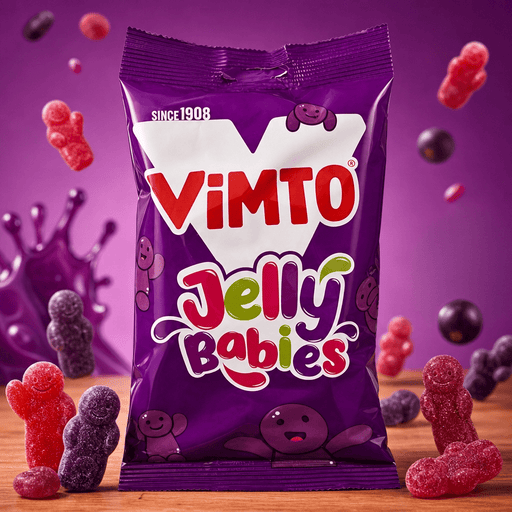 Vimto Jelly Babies Large Bag 150g