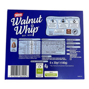 Walnut Whip Milk Chocolate 30g Multipack of 6 - Happy Candy UK LTD