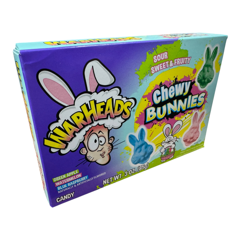 WarHeads CHEWY BUNNIES Theatre Box (USA) 85g