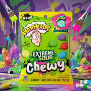 Warheads Extreme Sour CHEWY ZHC COLLAB Gummies Bag (USA) 127g
