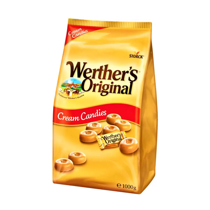 Werther's Original Cream Candies 1kg - Happy Candy UK LTD