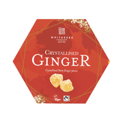 Whitakers Crystallised Ginger 200g - Happy Candy UK LTD