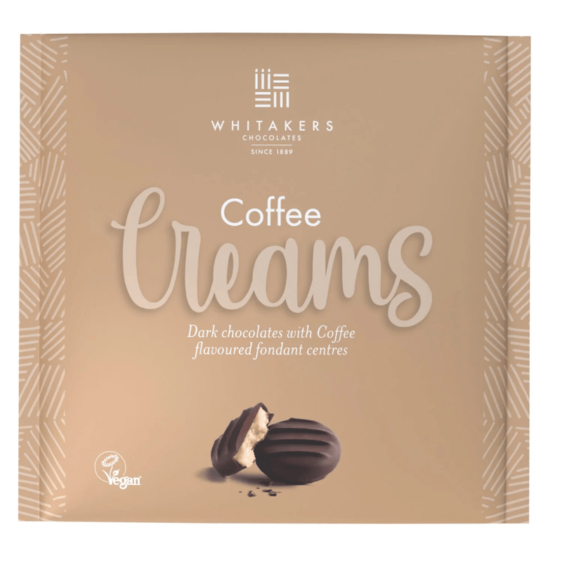 Whitakers Dark Chocolate Fondant Creams 1 x 75g