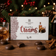 Whitakers Dark Chocolate Spiced Rum Fondant Creams Gift Box 150g